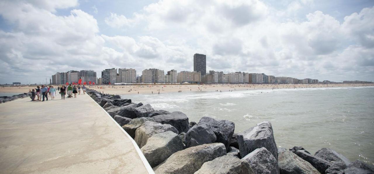 Etage 2 - Appartement In Centrum, 300M Van Zee En Gratis Parking Остенде Экстерьер фото