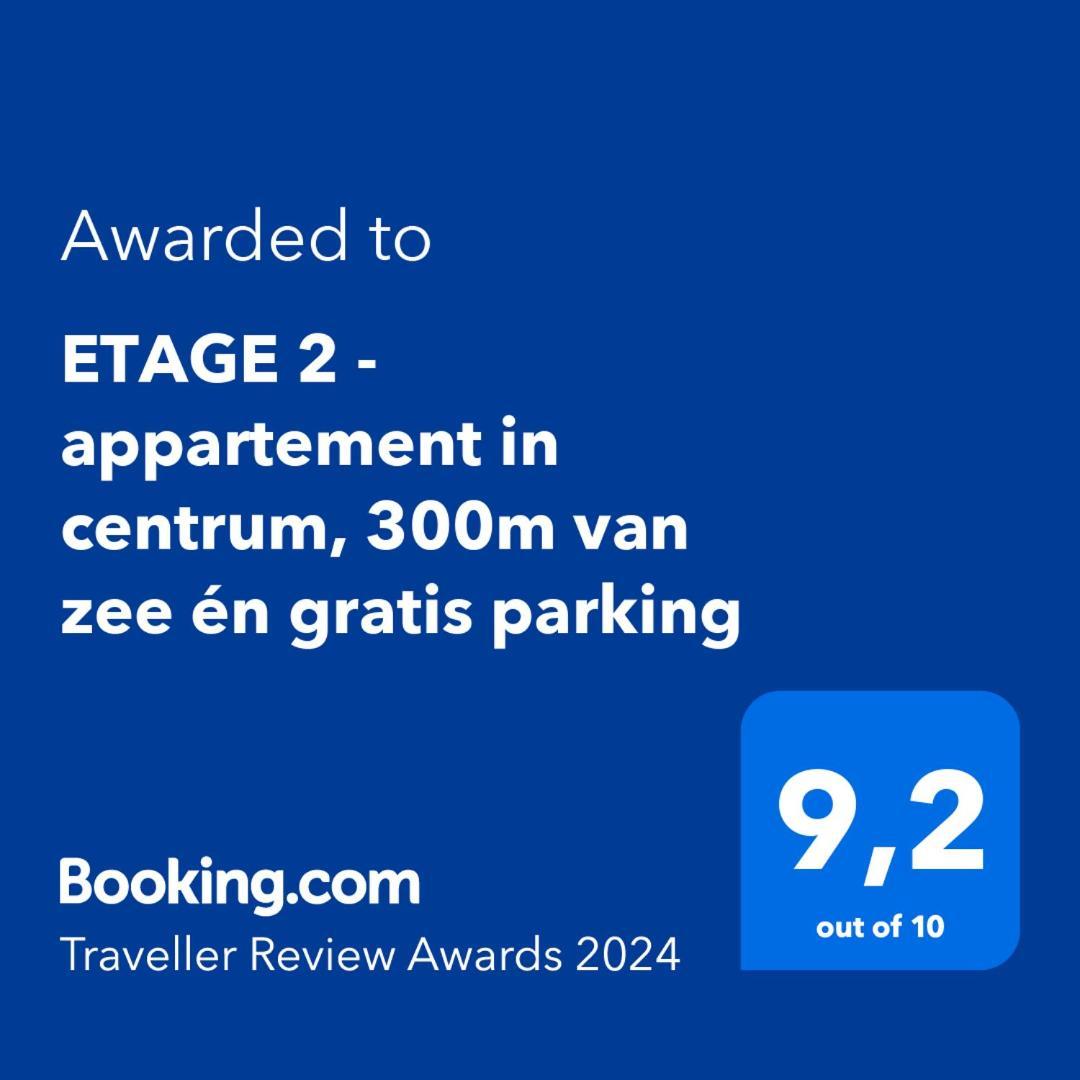 Etage 2 - Appartement In Centrum, 300M Van Zee En Gratis Parking Остенде Экстерьер фото